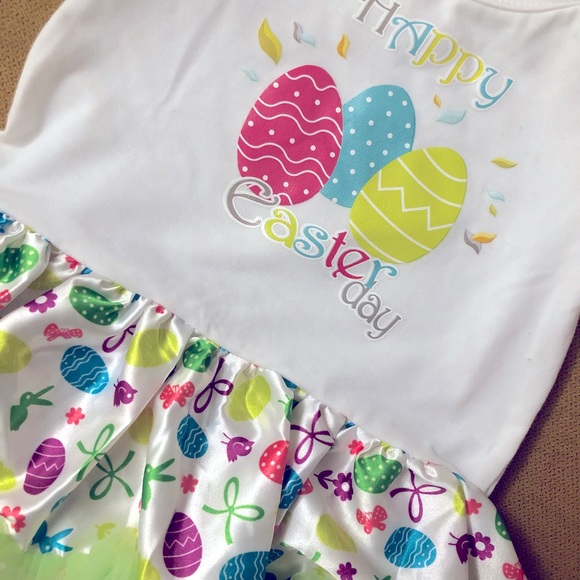 Baby girls Easter dress - Picture 2 of 4